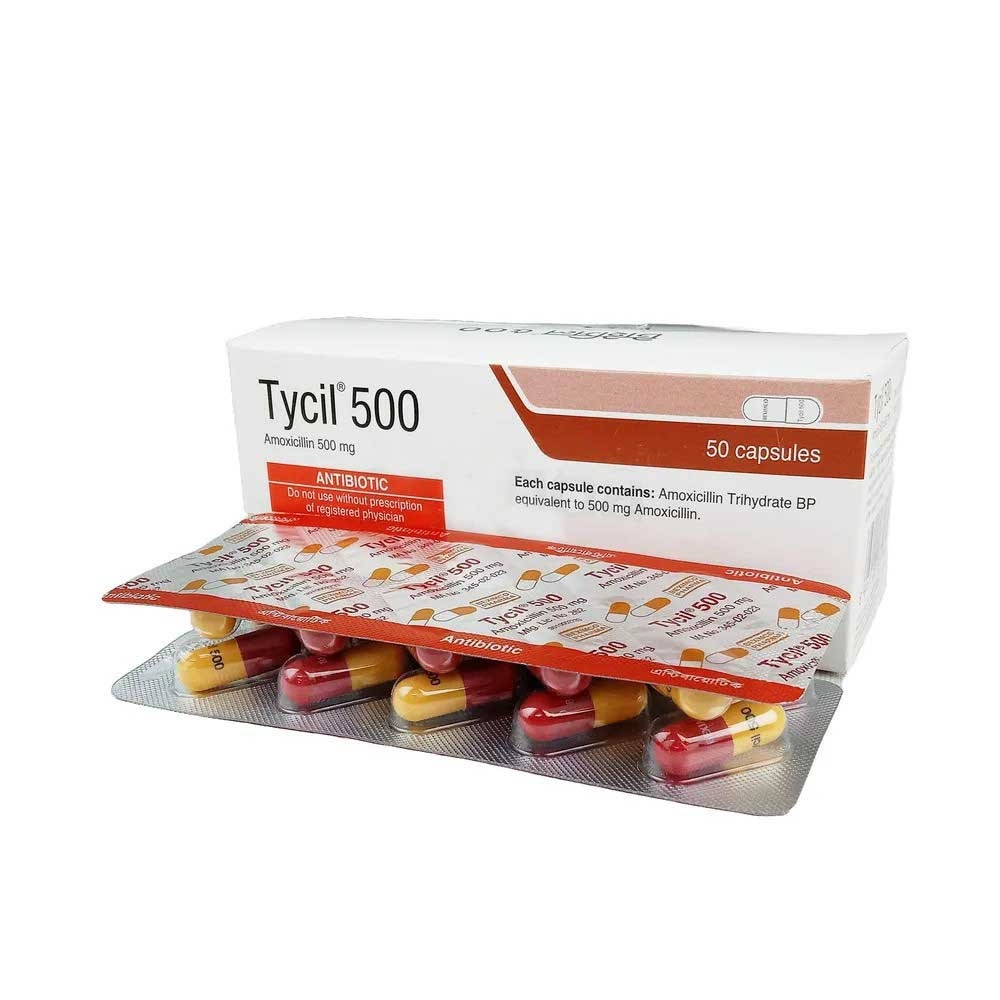 Capsule Tycil 500mg (50pcs)